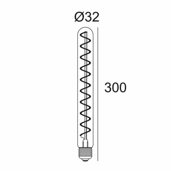 LED Retrofit Leuchtmittel T30 E27 – Bild 2